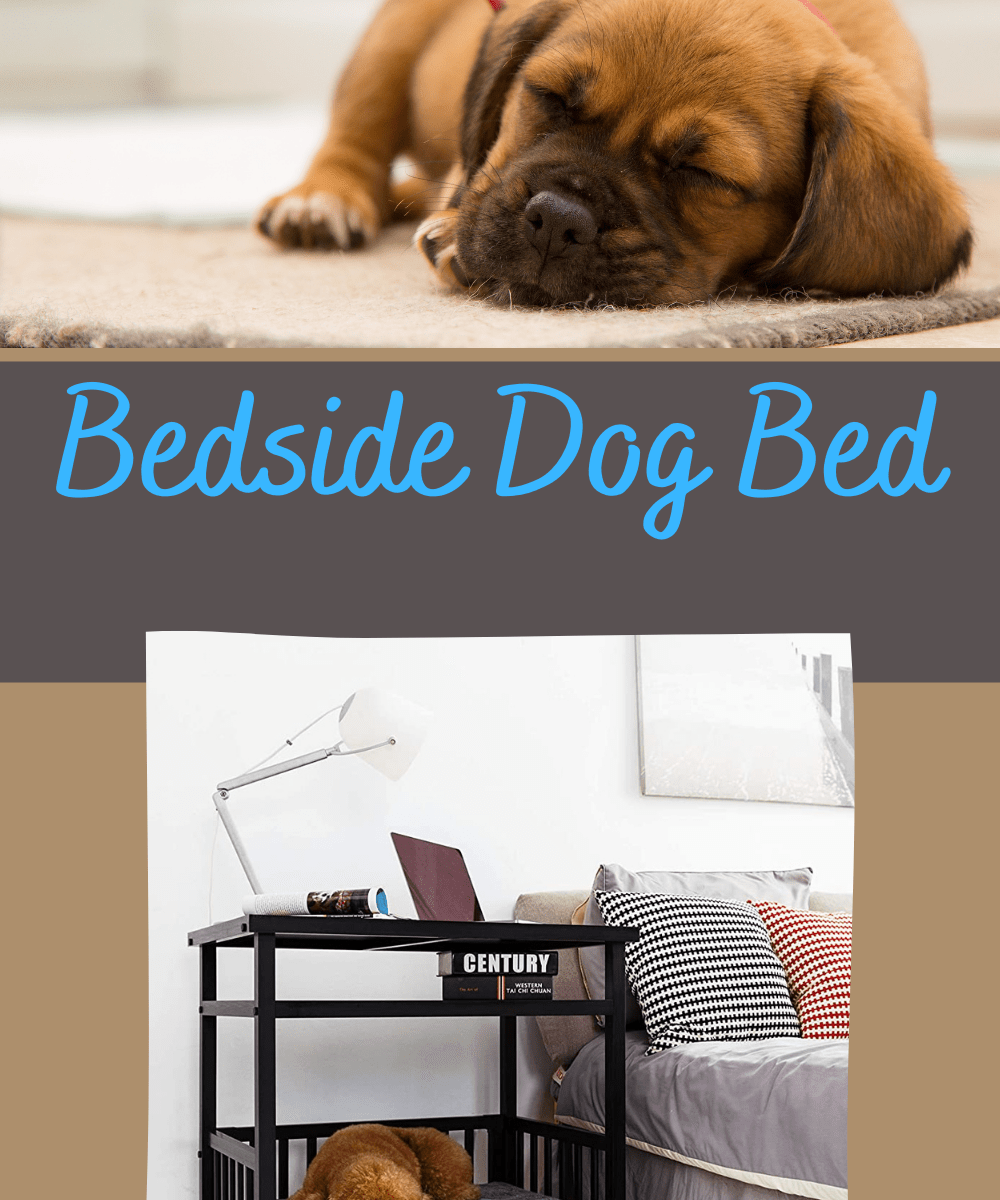 bedside dog bed