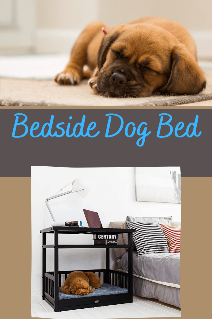 BedSide Table Dog Bed 2