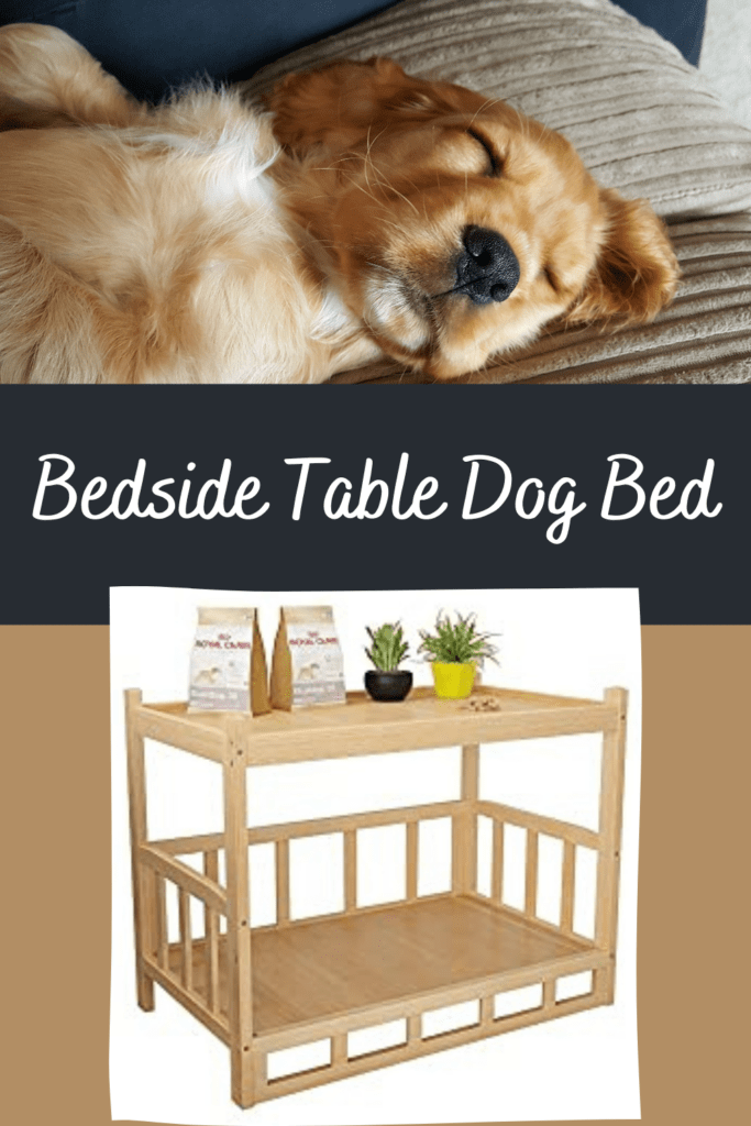 BedSide Table Dog Bed
