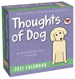 Dog Thoughts Calender